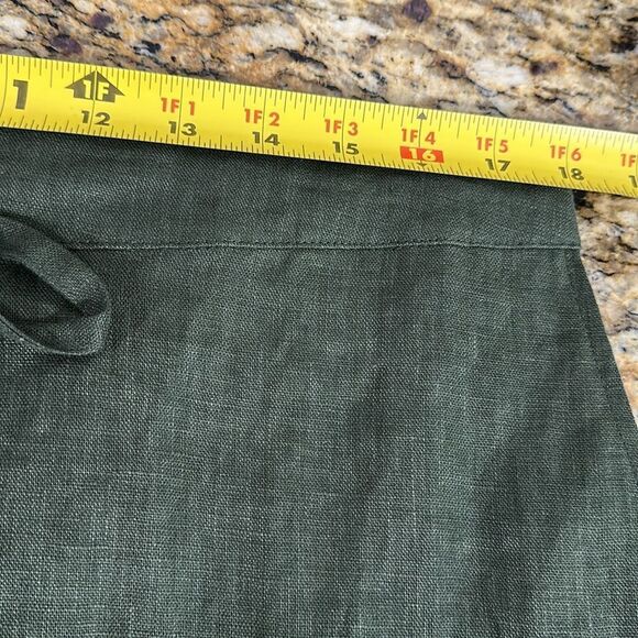 IXIMO Tapered Pants Linen Drawstring Back Elastic Waist Pants Size XL - Picture 9 of 11